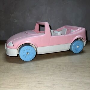 Playskool Victorian Mansion Pink Convertible Car Vintage 1990s